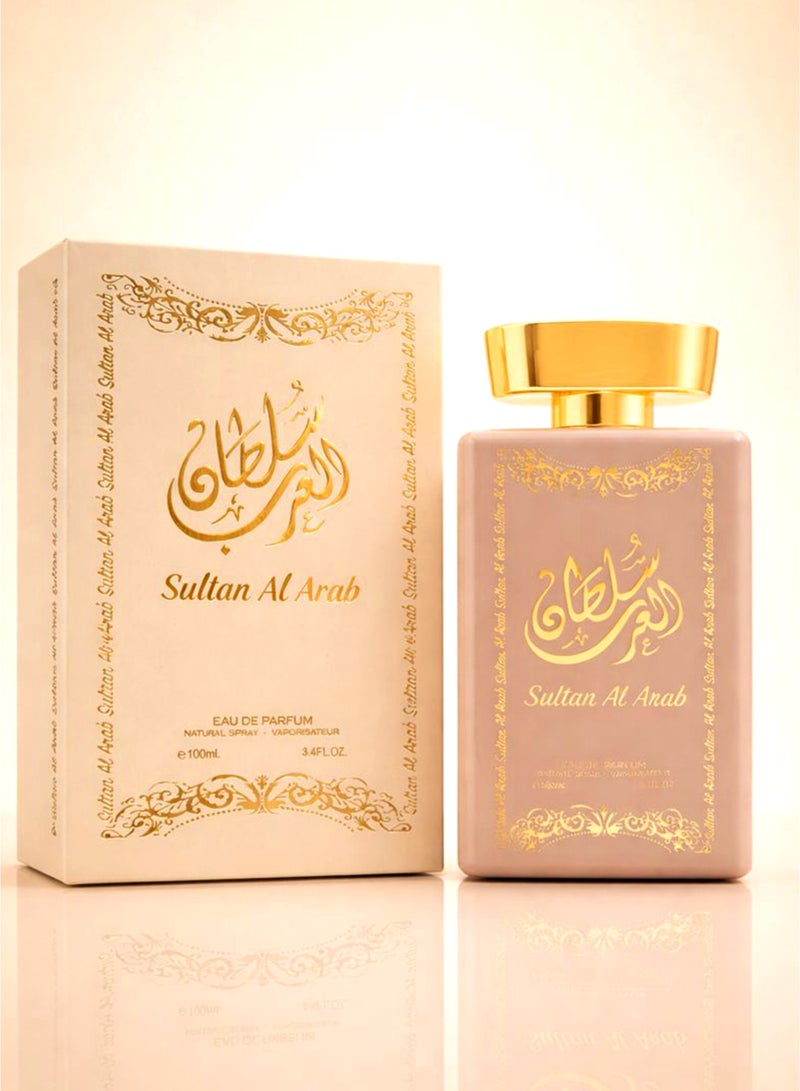 OUDI Luxury Perfume for Men Oudi Sultan Al Arab Eau De Parfum 100ml | Premium Mens Fragrance with Almond, Caramel & Warm Spicy Accords | Best Long Lasting Men's Perfume - Image 3